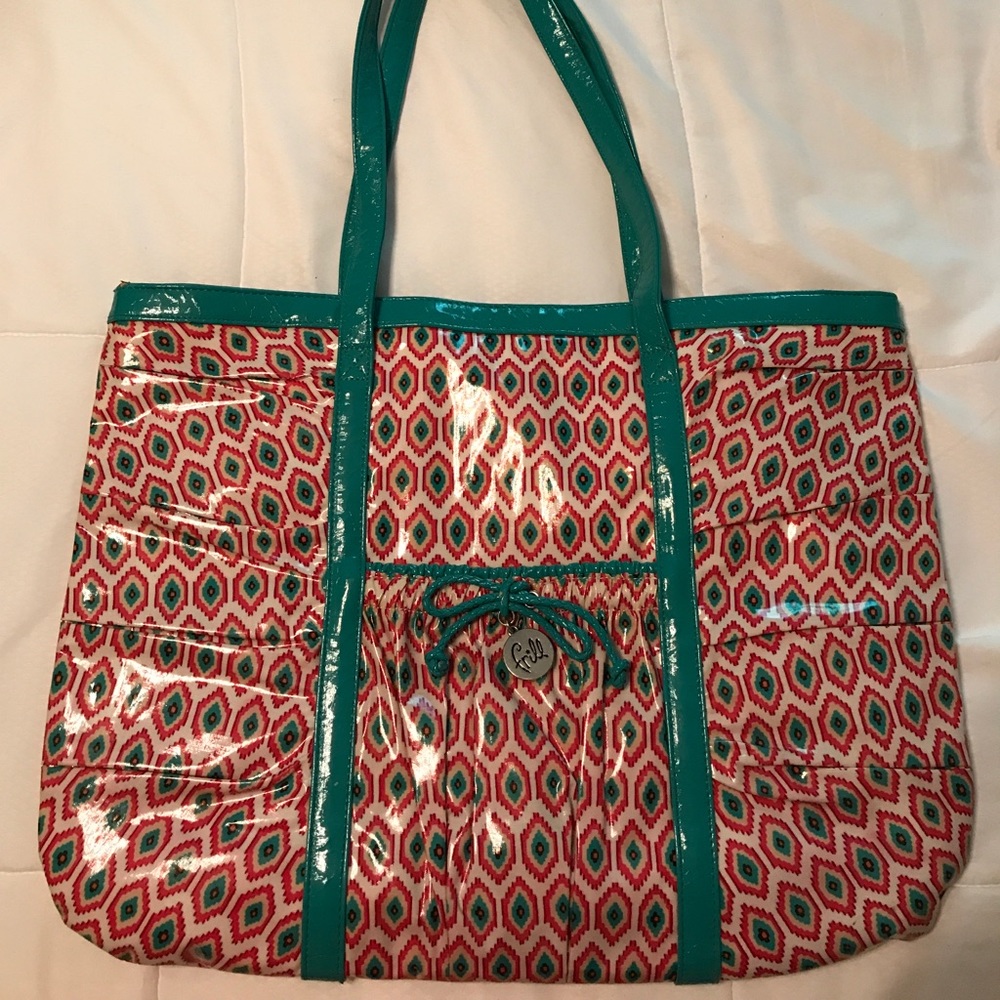 Vera Bradley “frill” bag